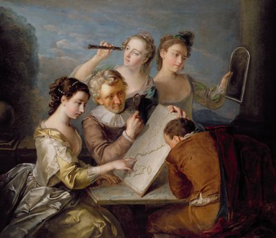 The Sense of Sight, c.1744-47 by Philippe Mercier